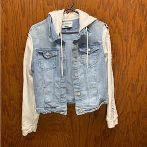 Wallflower Denim Hooded Jacket